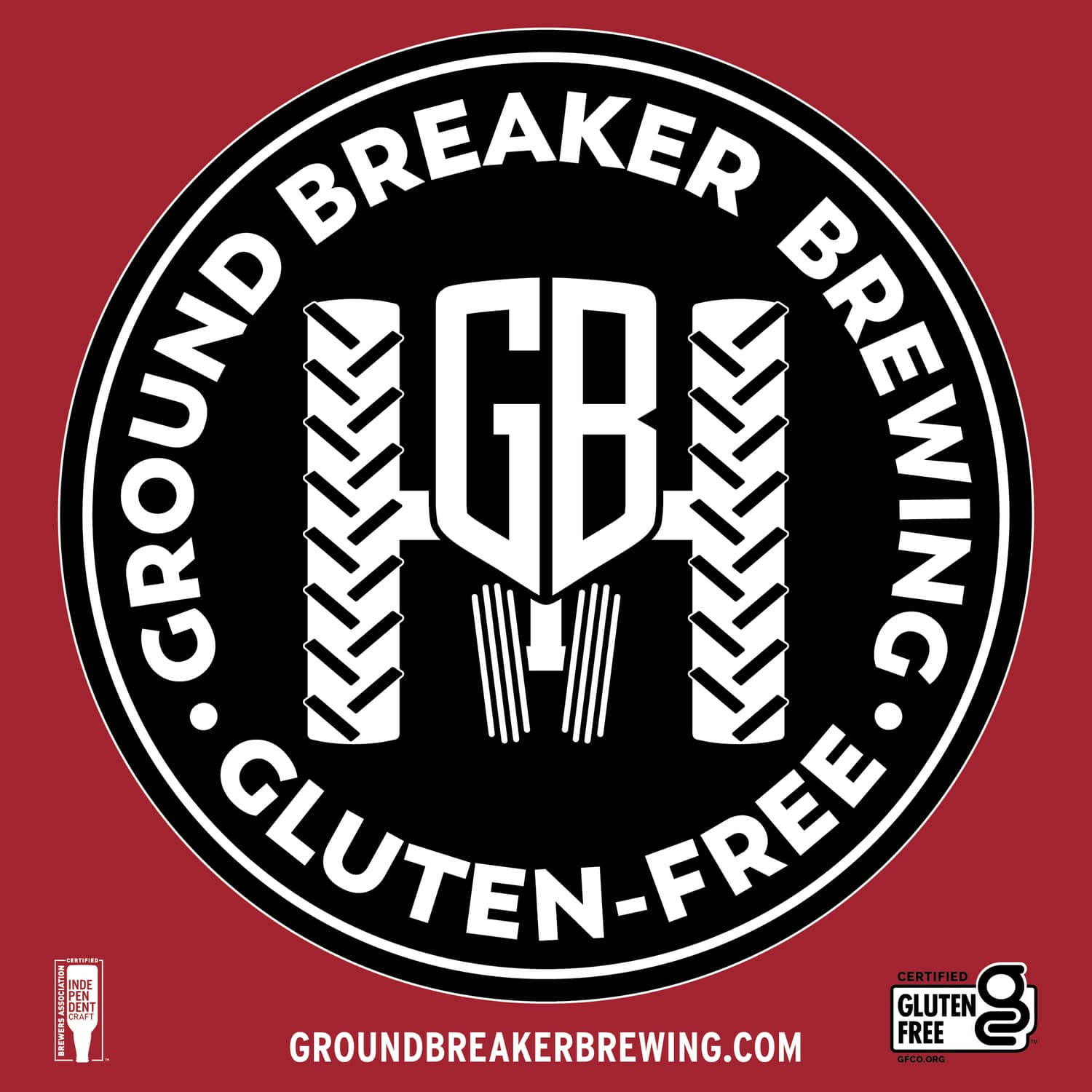 Ground Breaker Brewing — gluten-free brewery logo