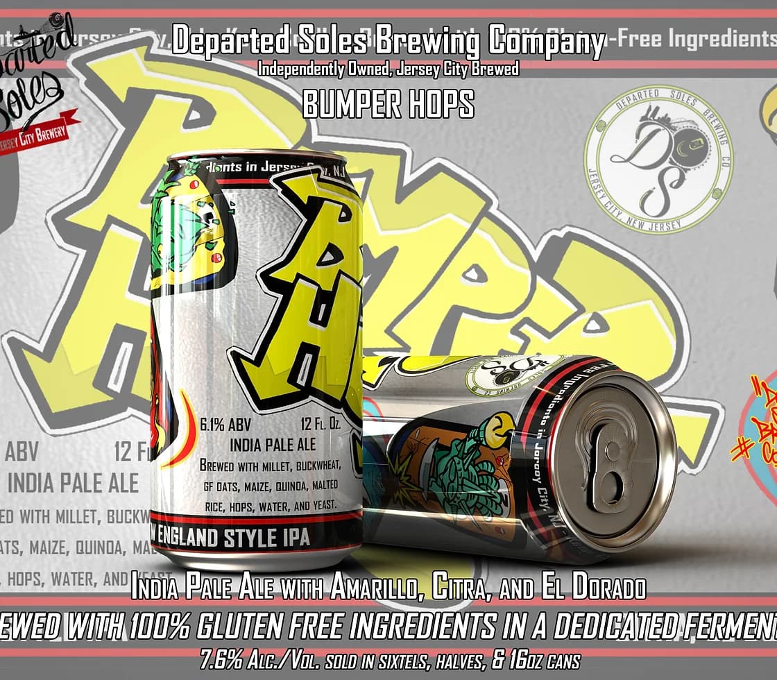 Bumper Hops by Departed Soles Brewing Company