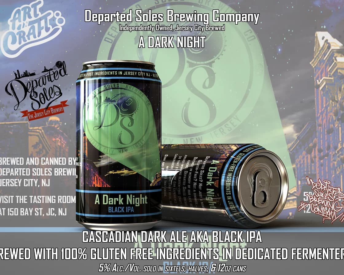 A Dark Night by Departed Soles Brewing Company